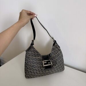 Fendi vintage Zucchino shoulder bag